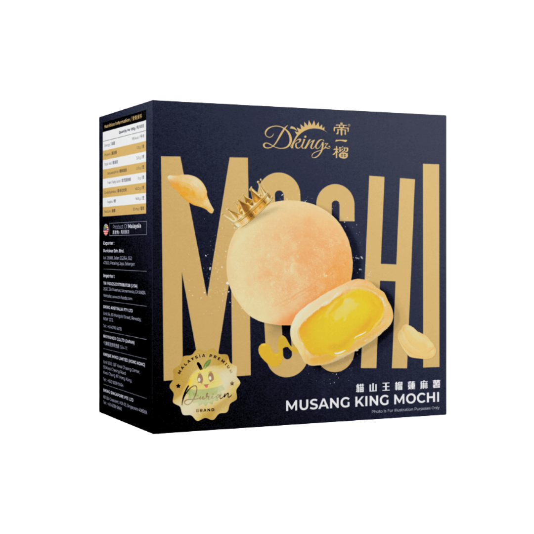 Musang King Durian Mochi (4pcs)