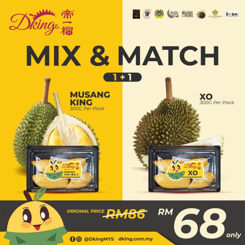 Mix & Match (Musang King +XO)