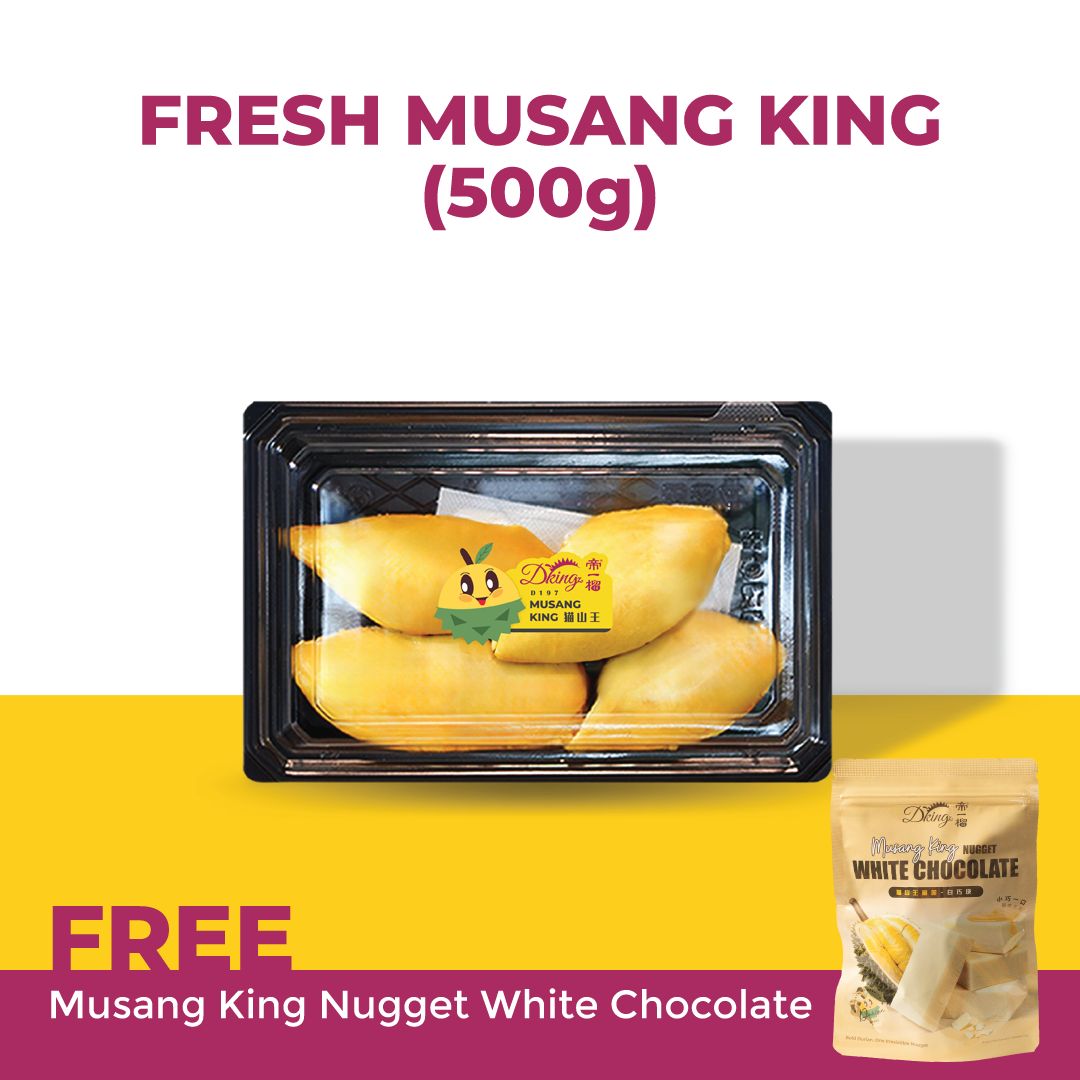 Fresh Musang King Durian Pulp