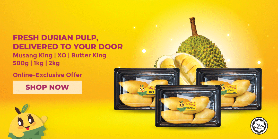 Fresh Durian Pulp promo Mobile